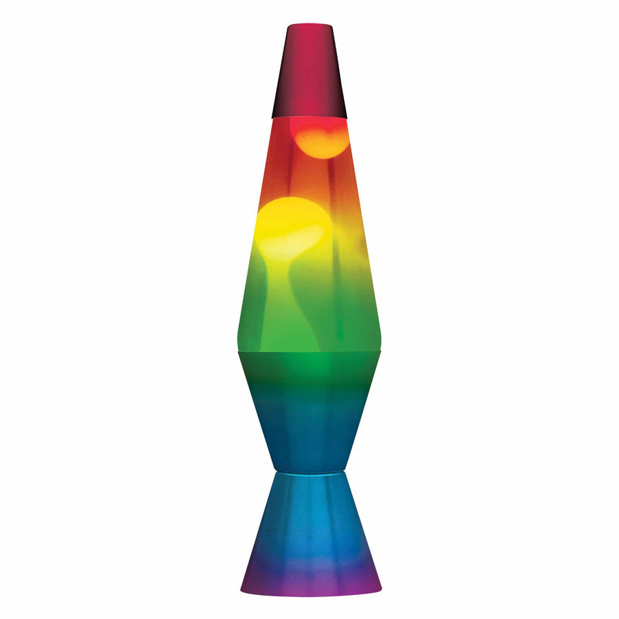 14.5” LAMP RAINBOW – WHITE/CLEAR/TRICOLOR V8