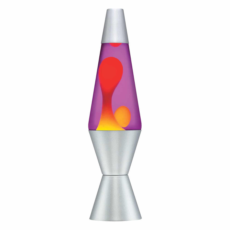 14.5” LAMP – YELLOW/PURPLE/SILVER D5