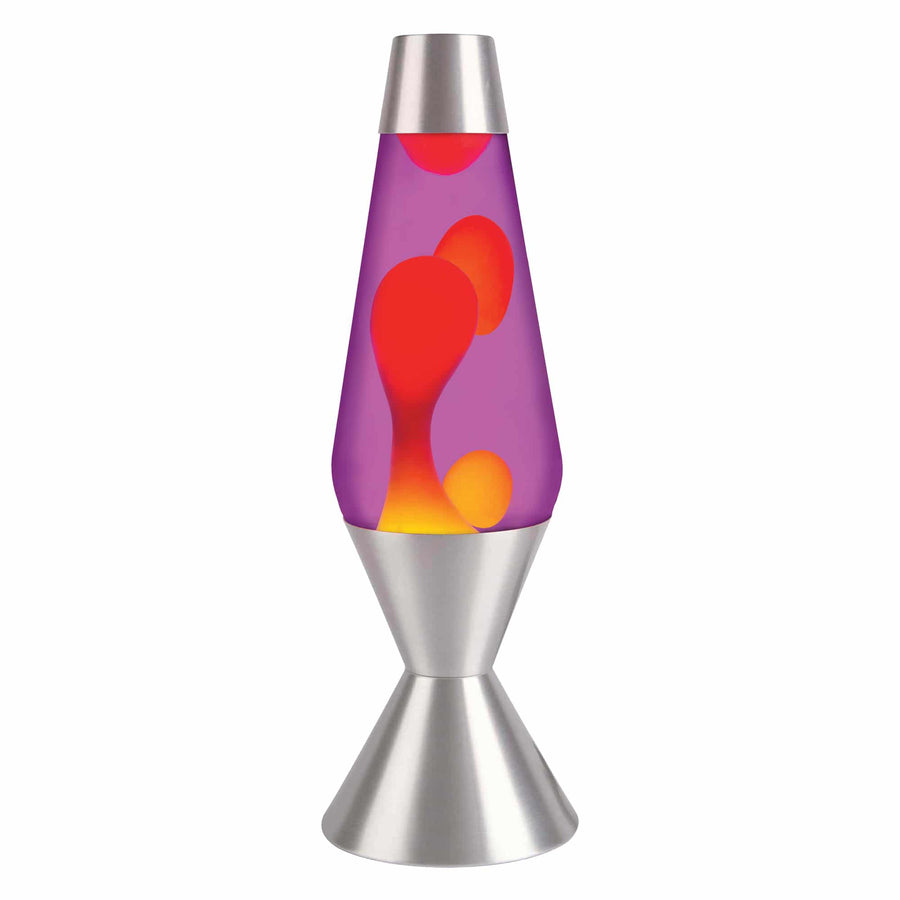 16.3″ LAMP – YELLOW/PURPLE/SILVER L9